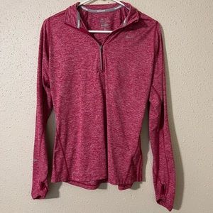 Nike dri fit half zip